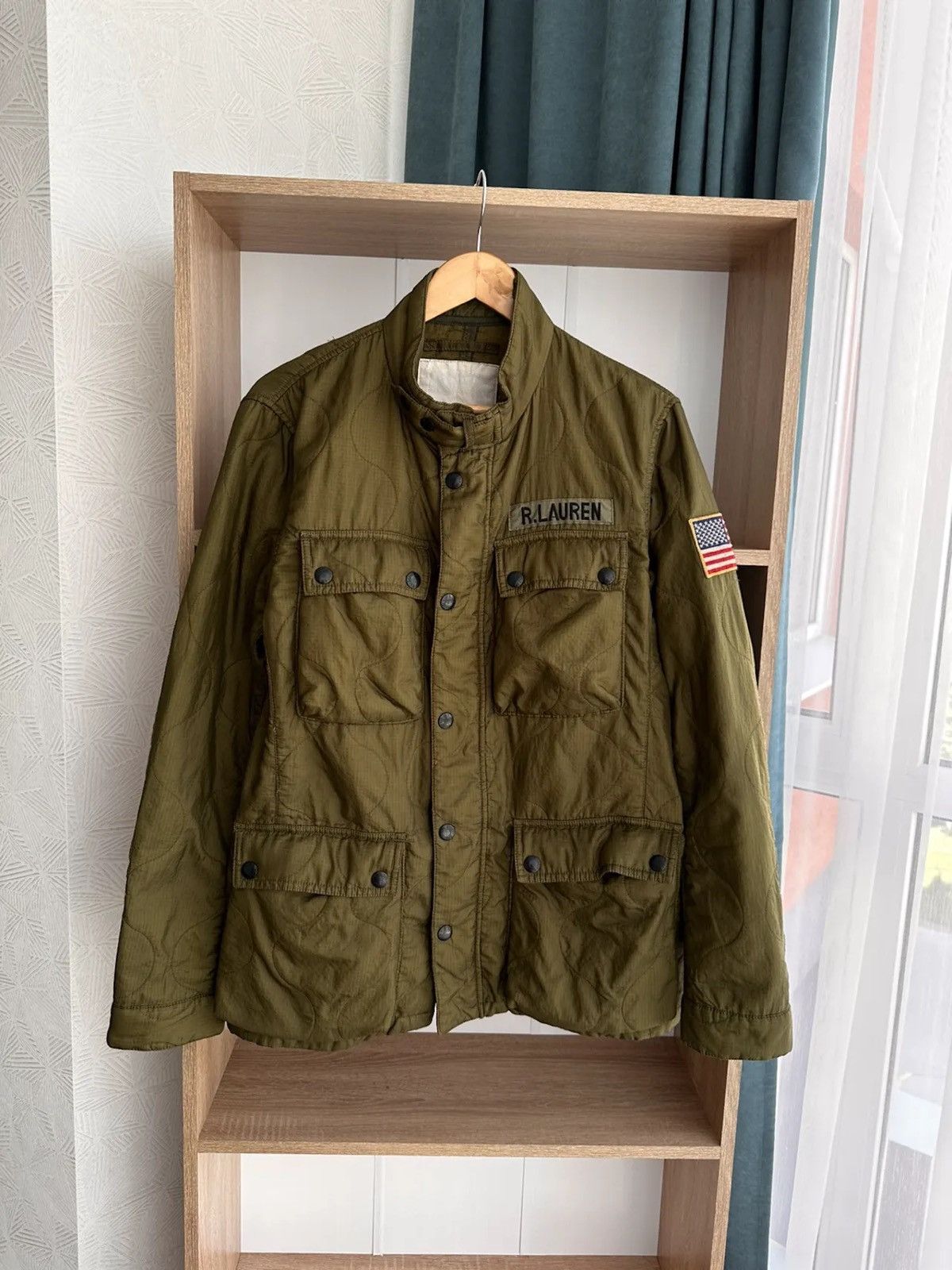 Vintage Polo Ralph Lauren Military USA Jacket