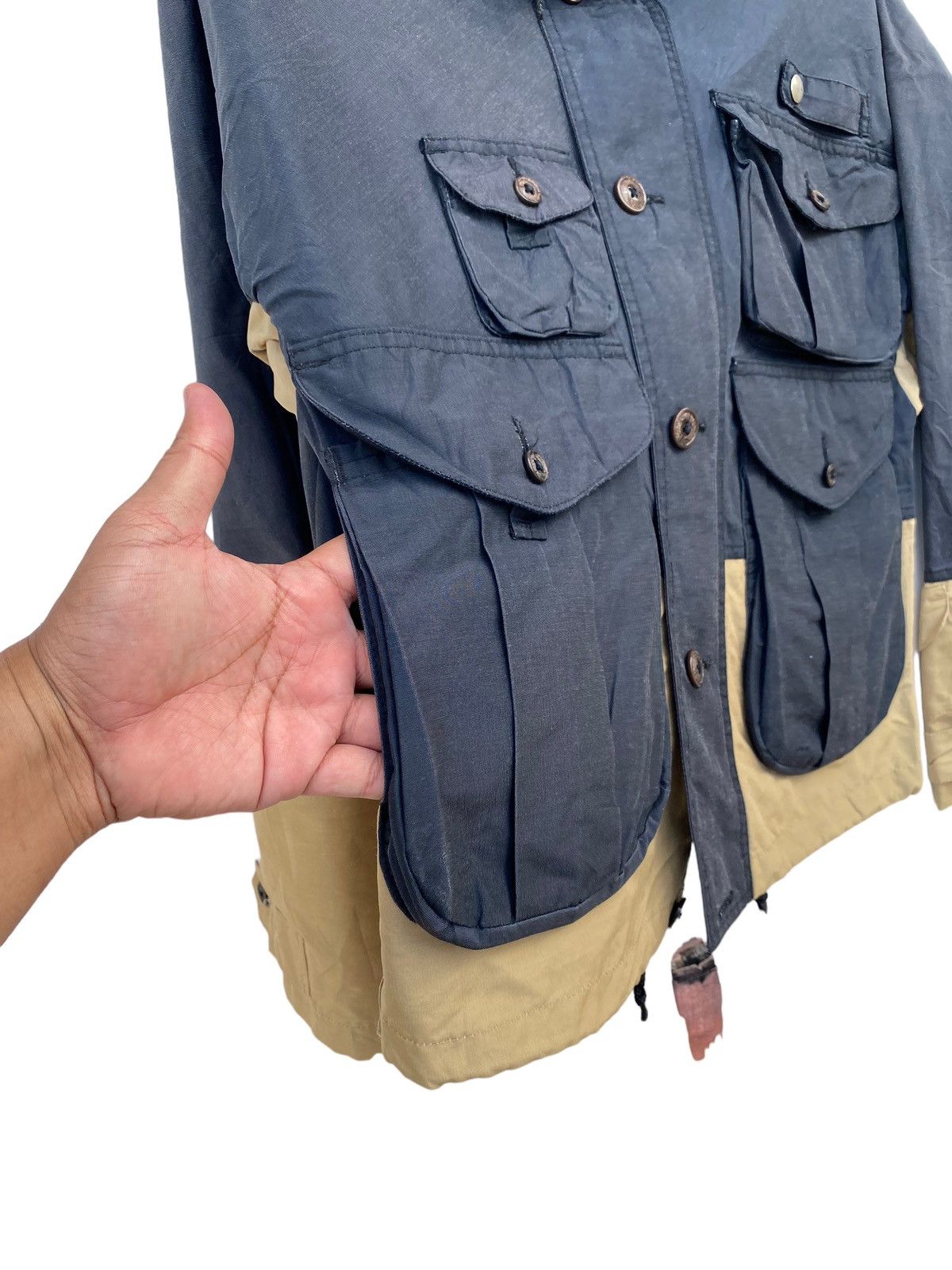 Japanese Brand Voyage Waste Twice Hunting Jacket Size US XS / EU 42 / 0 - 4 Thumbnail