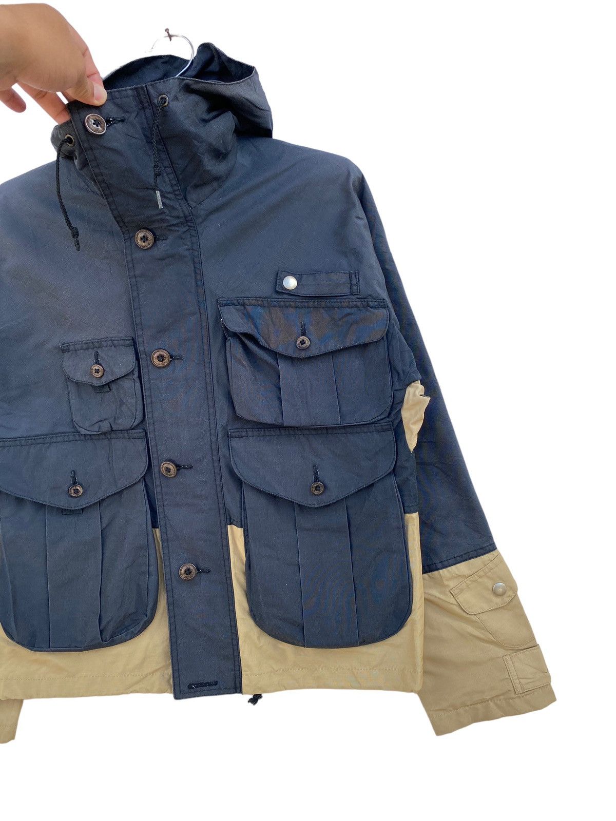 Japanese Brand Voyage Waste Twice Hunting Jacket Size US XS / EU 42 / 0 - 8 Thumbnail