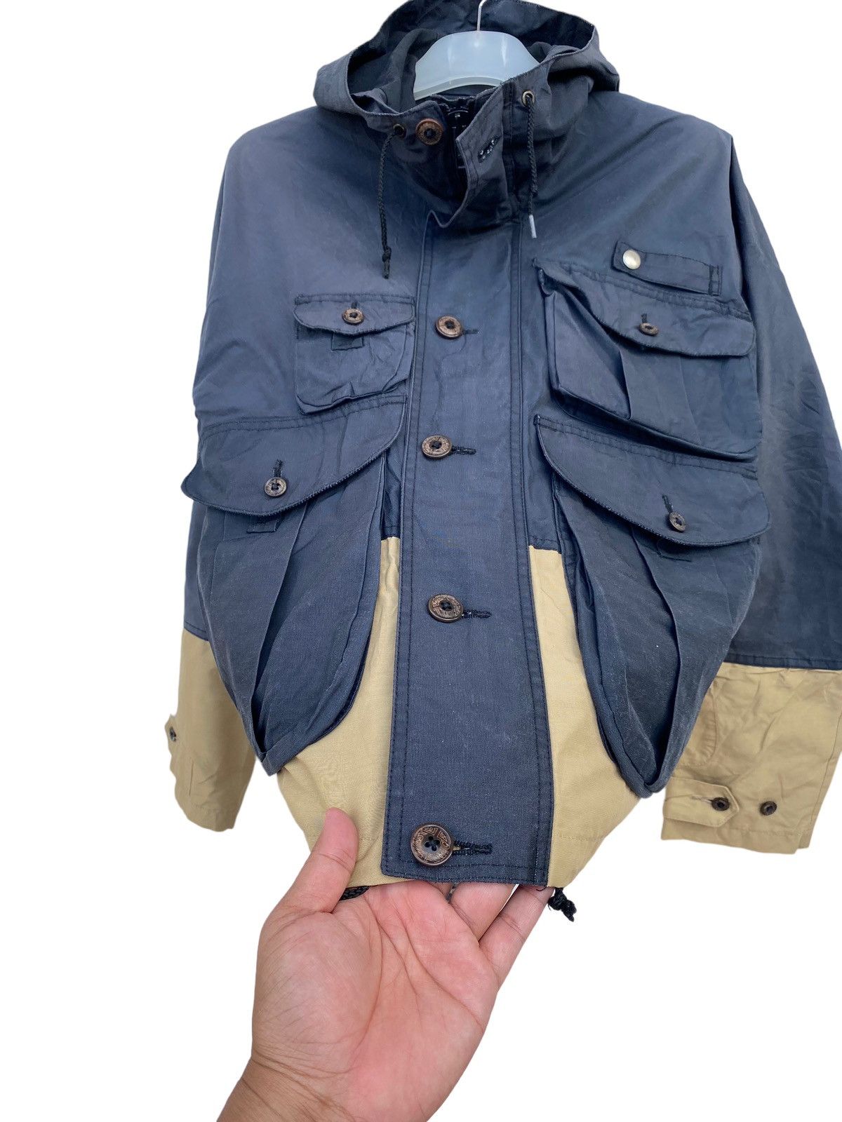 Japanese Brand Voyage Waste Twice Hunting Jacket Size US XS / EU 42 / 0 - 5 Thumbnail