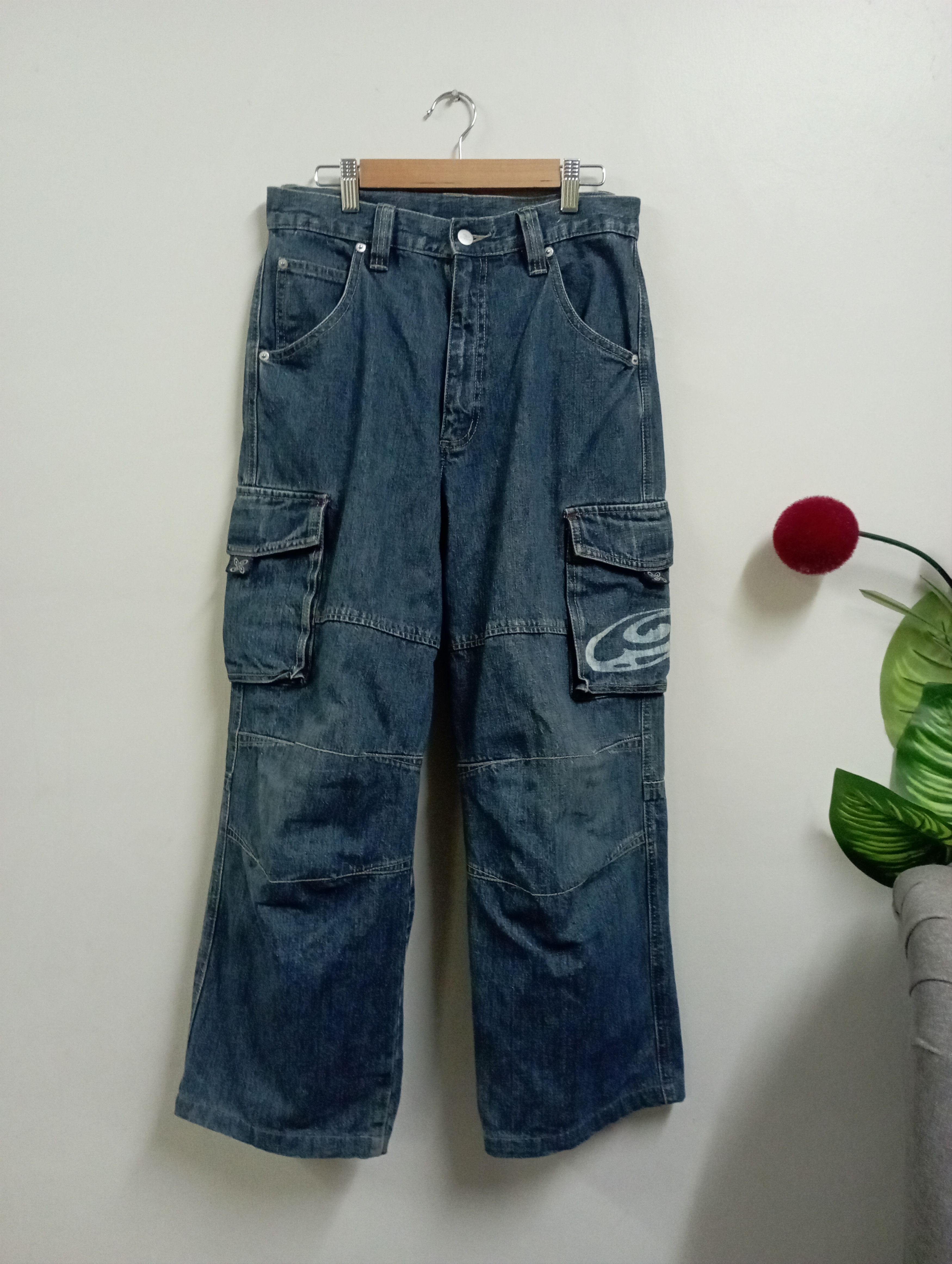 PPFM Vintage Baggy Pant Piko Hawaiian Cargo Pant Size US 29 - 1 Thumbnail