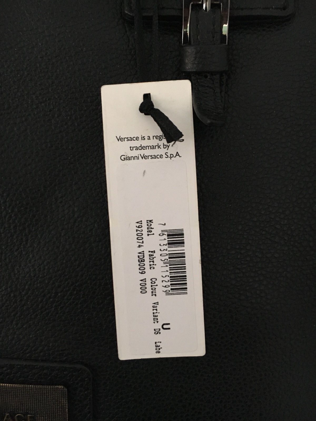 Versace ⚡️QUICK SALE SO SEND OFFERS⚡️Black Leather Versace Tote Bag Size ONE SIZE - 5 Thumbnail