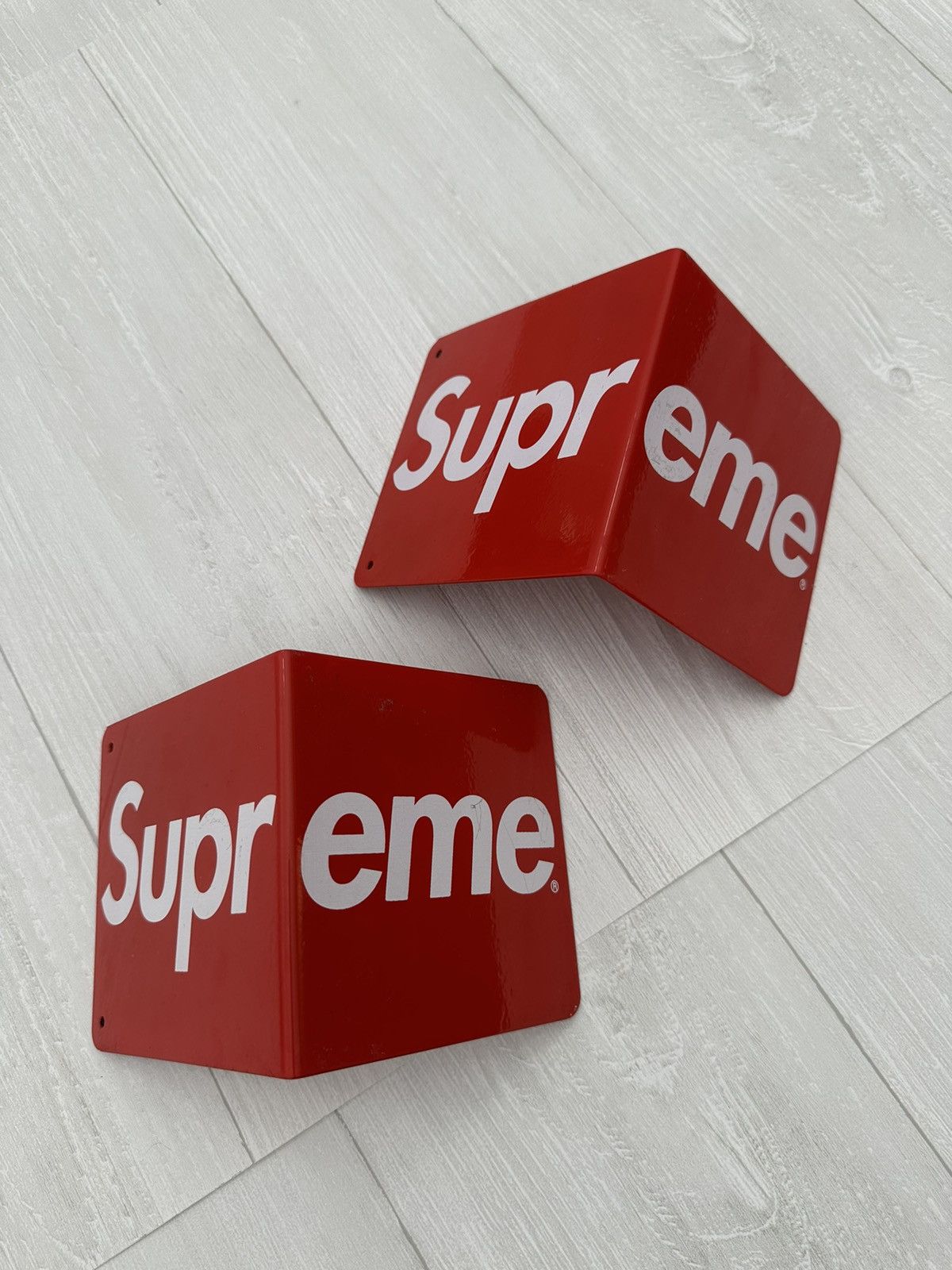 Supreme Bookends (Set of 2) Red