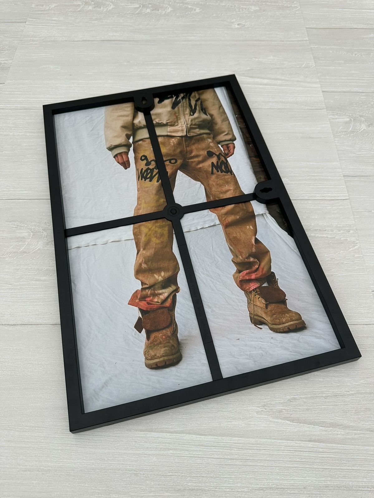 Asspizza RARE Asspizza Poster Framed 730 Size ONE SIZE - 4 Thumbnail