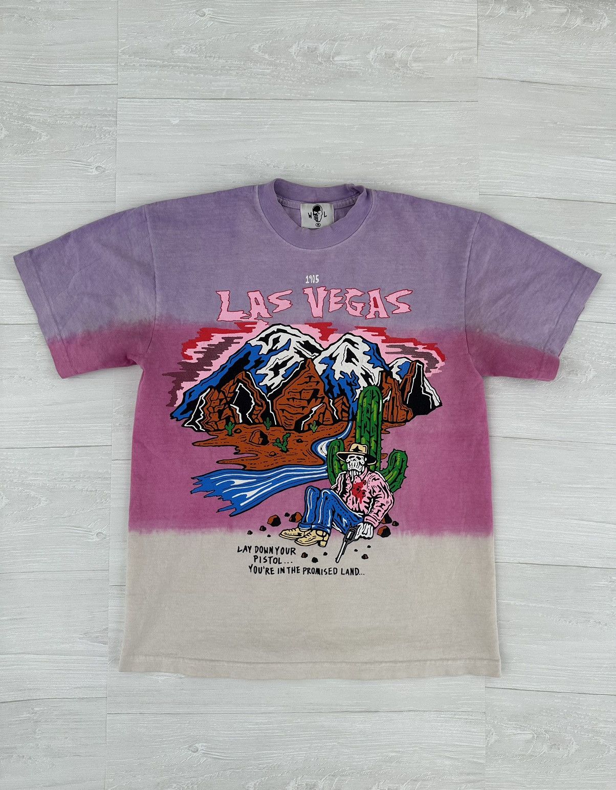 Warren Lotas Warren Lotas Tie Dye Las Vegas Reaper Tee Sz. Medium WL Size US M / EU 48-50 / 2 - 1 Thumbnail