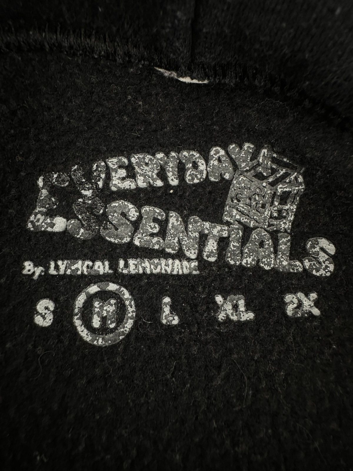 Lyrical Lemonade Lyrical Lemonade Navy Lemonade Carton Hoodie Sz. Medium LL Size US M / EU 48-50 / 2 - 5 Thumbnail