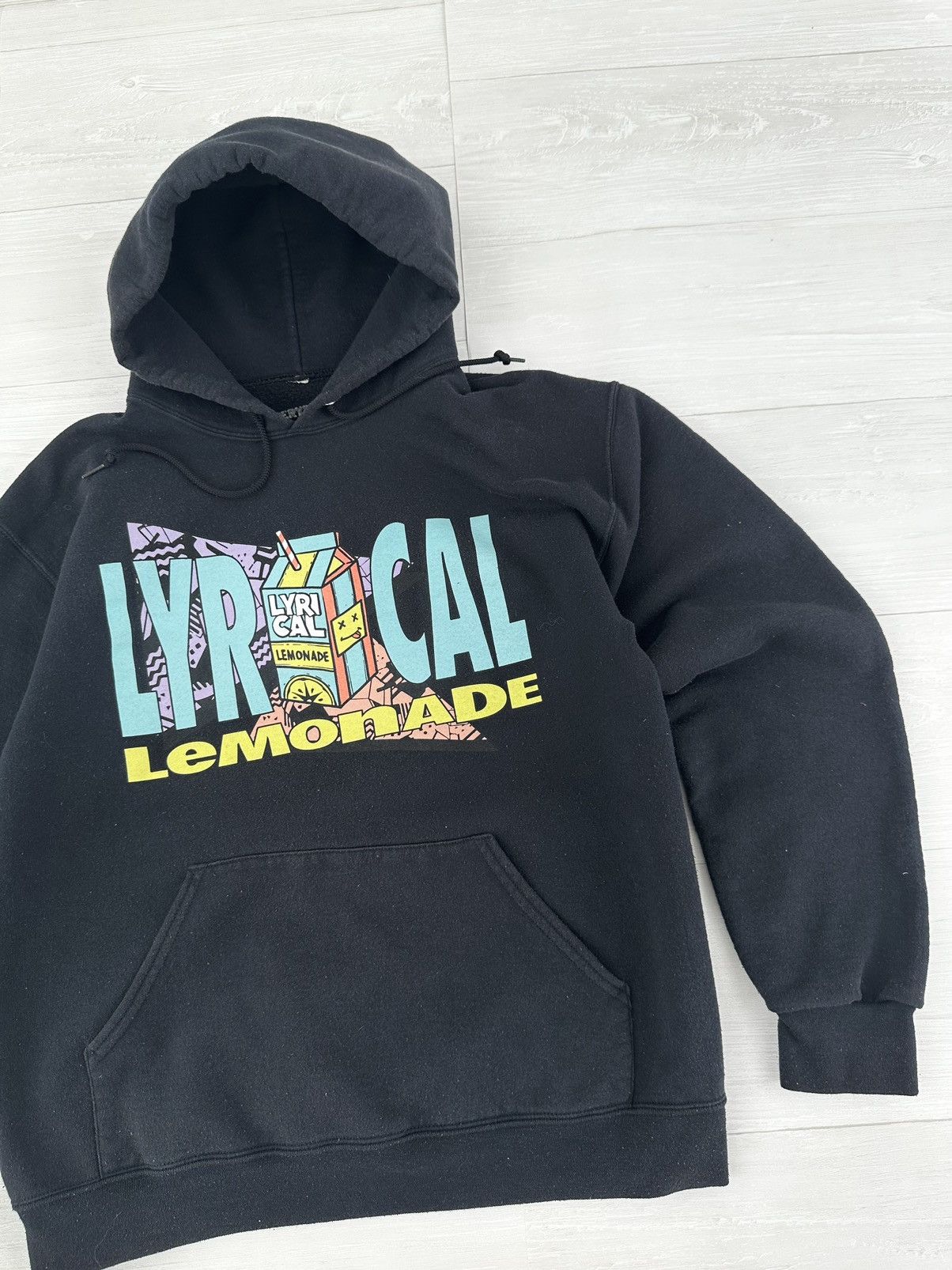 Lyrical Lemonade Lyrical Lemonade Navy Lemonade Carton Hoodie Sz. Medium LL Size US M / EU 48-50 / 2 - 2 Thumbnail