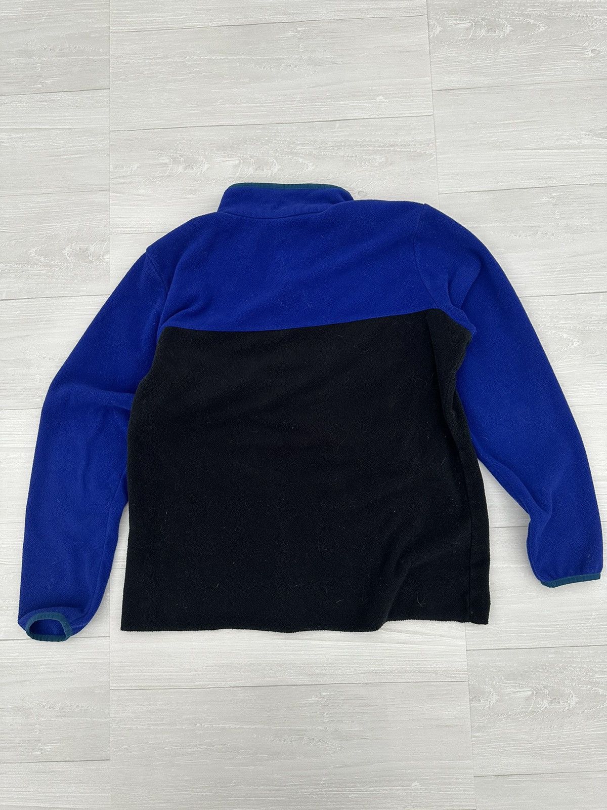 Columbia Columbia Blue + Black Fleece Sherpa Zip Jacket Sz. XL Size US XL / EU 56 / 4 - 3 Thumbnail
