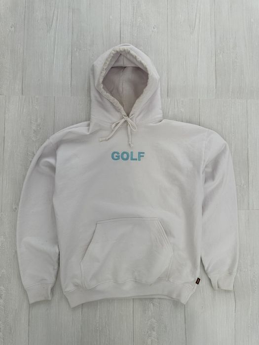 Golf wang hot sale hoodie white