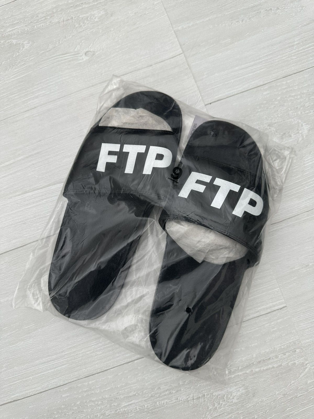 Fuck The Population Fuck The Population Reverse Upside Down Logo Slides Sz. 9 Size US 9 / EU 42 - 2 Thumbnail