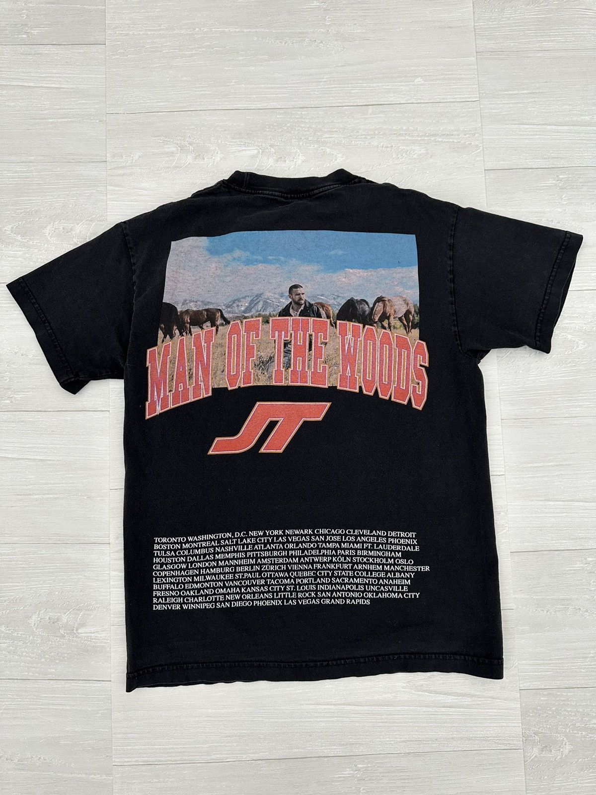 Heron Preston Justin Timberlake Man Of The Wood Tour Tee by Heron Preston Size US M / EU 48-50 / 2 - 1 Thumbnail