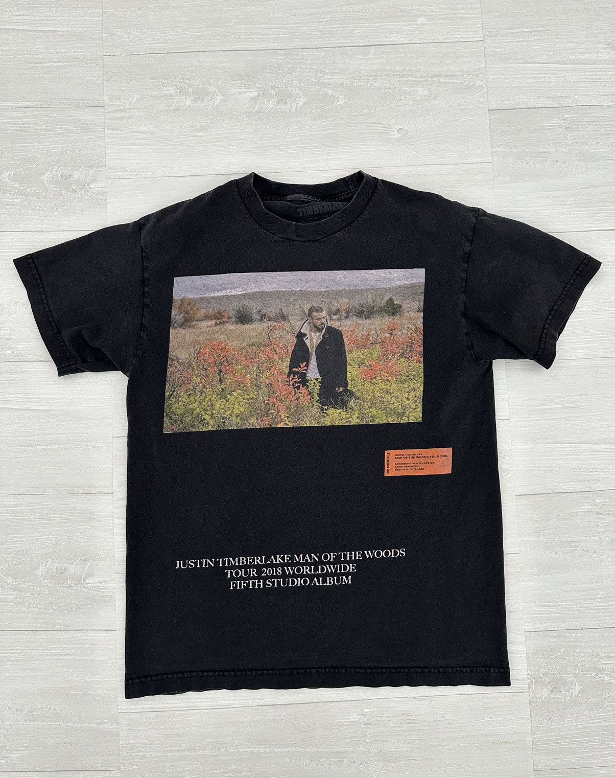 Heron Preston Justin Timberlake Man Of The Wood Tour Tee by Heron Preston Size US M / EU 48-50 / 2 - 3 Thumbnail