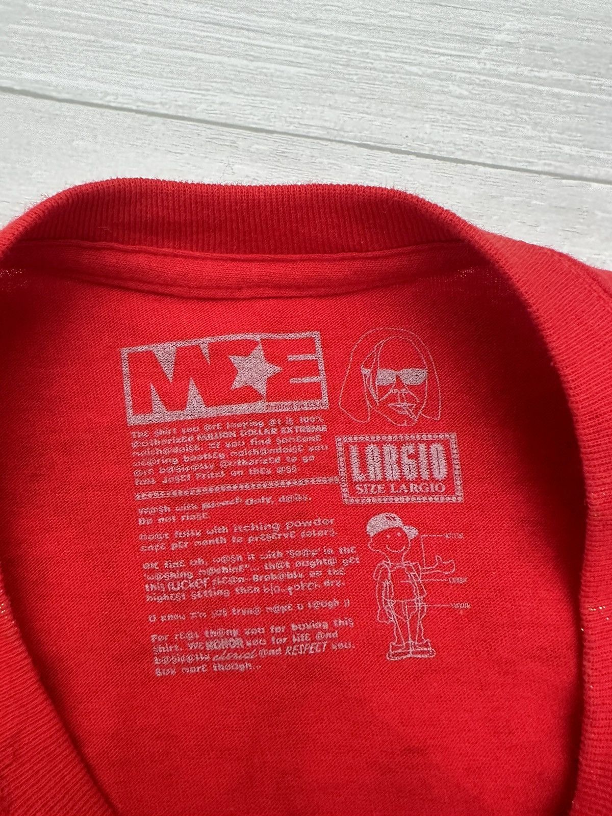 Other RARE Million Dollar Extreme Sam Hyde Red Glitter Tee Large Size US L / EU 52-54 / 3 - 6 Thumbnail