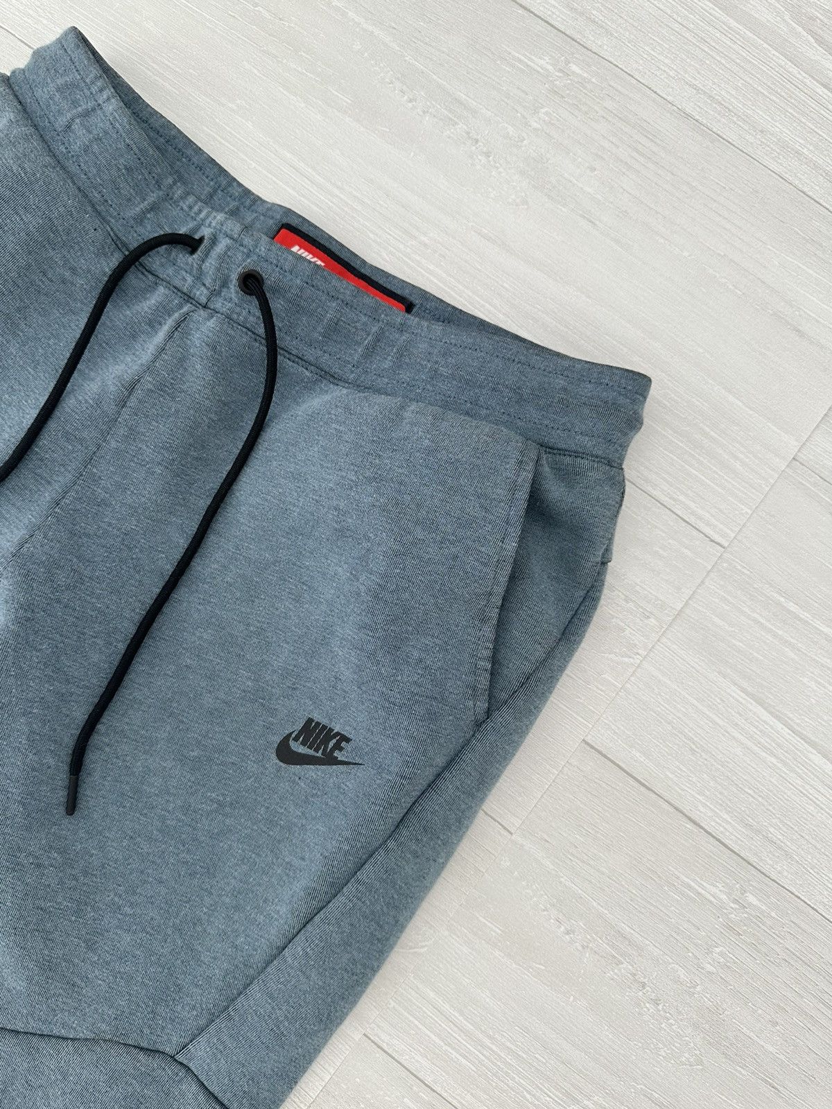 Nike Nike Tech Fleece Joggers Blue Sz. Medium Swoosh Drill Size US 32 / EU 48 - 3 Thumbnail