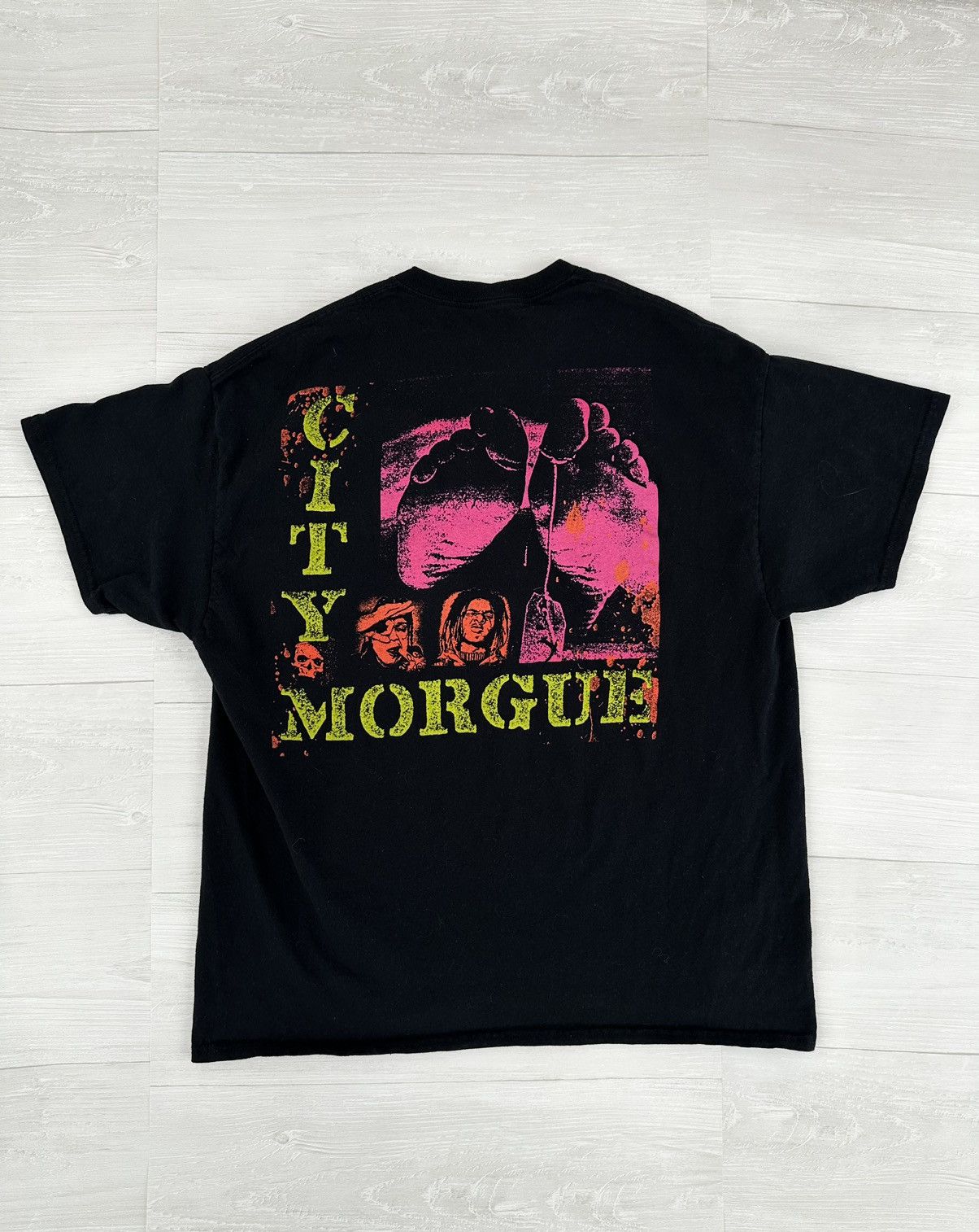 City Morgue City Morgue Black Toxic Boogaloo Black Grunge Tee Sz. XL Size US XL / EU 56 / 4 - 1 Thumbnail