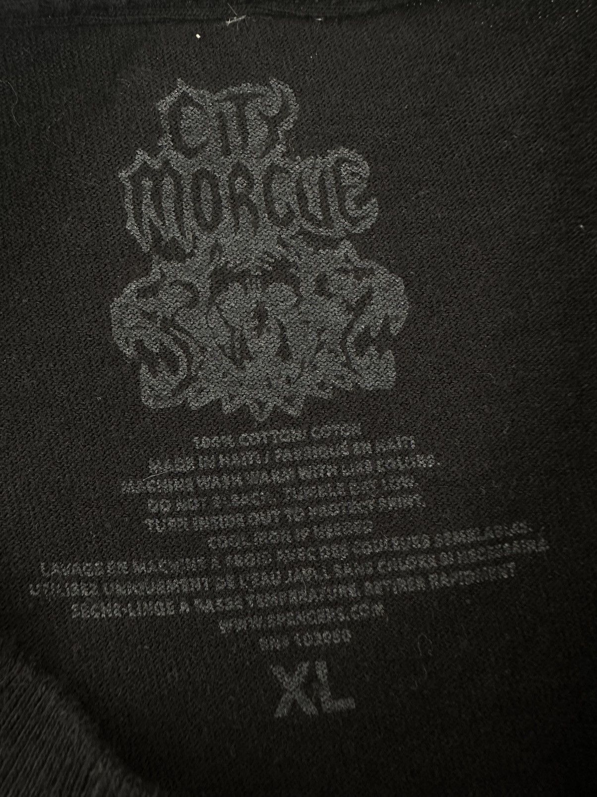 City Morgue City Morgue Black Toxic Boogaloo Black Grunge Tee Sz. XL Size US XL / EU 56 / 4 - 4 Thumbnail