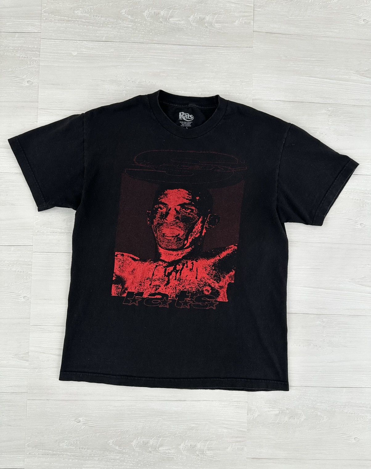 Stray Rats RARE Stray Rats Red + Black Boxer Tee Sz. Large SR Rat Large Size US L / EU 52-54 / 3 - 1 Thumbnail