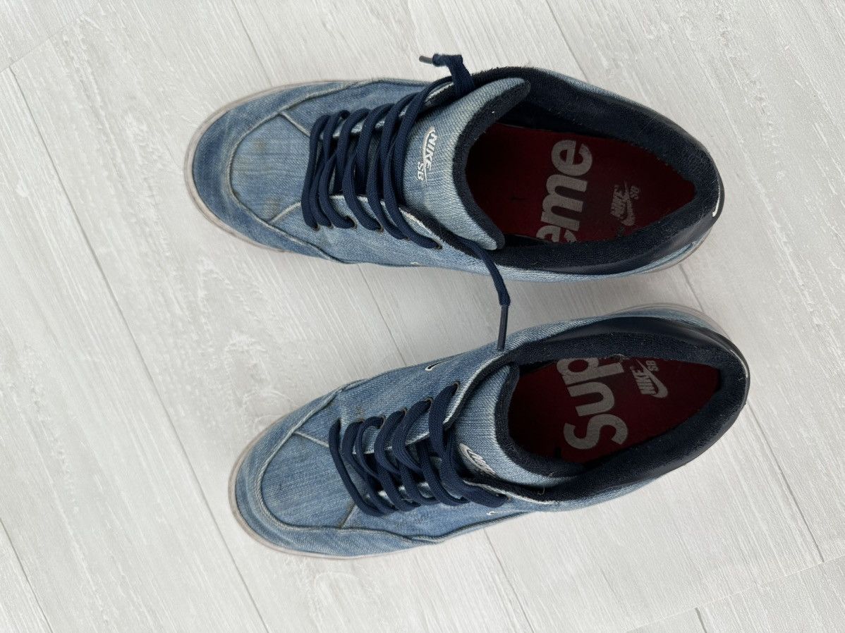 Nike × Supreme Supreme x Nike SB GTS Supreme Denim Sz. 11.5 Size US 11.5 / EU 44-45 - 2 Thumbnail