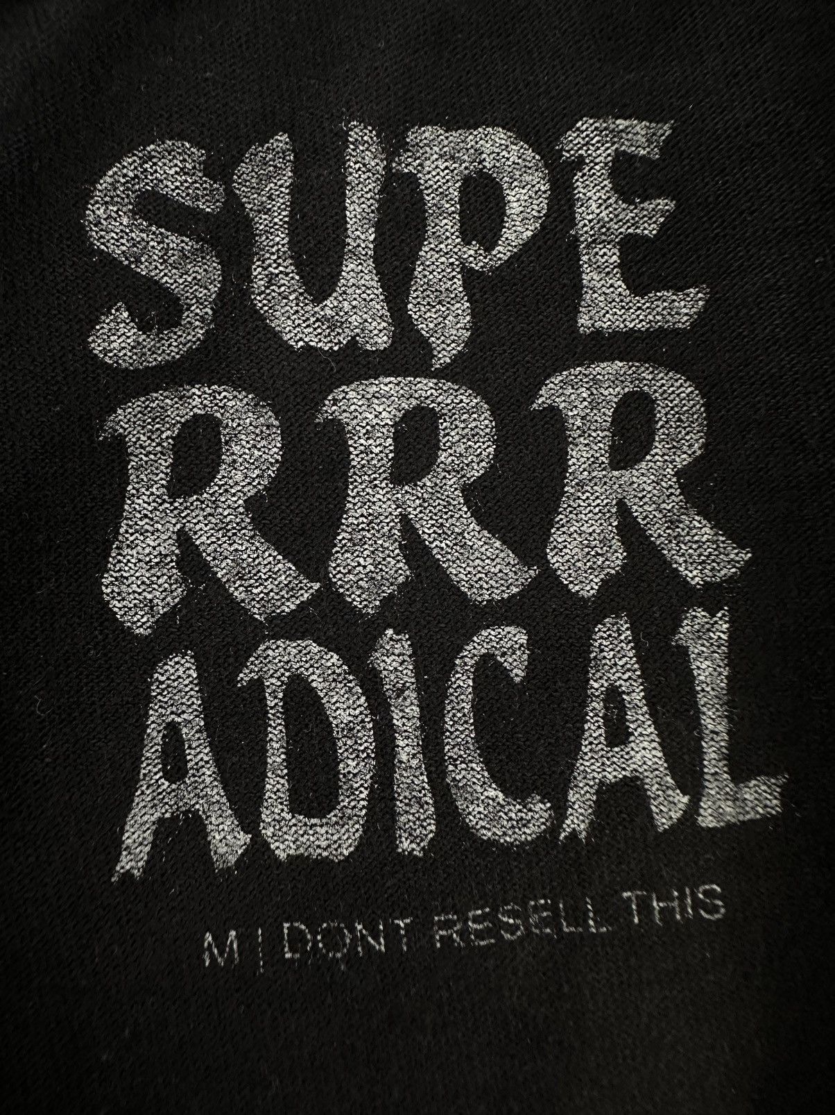 Superrradical Superrradical Black Air Brush Gucci Mane Tee Black Medium Size US M / EU 48-50 / 2 - 5 Thumbnail