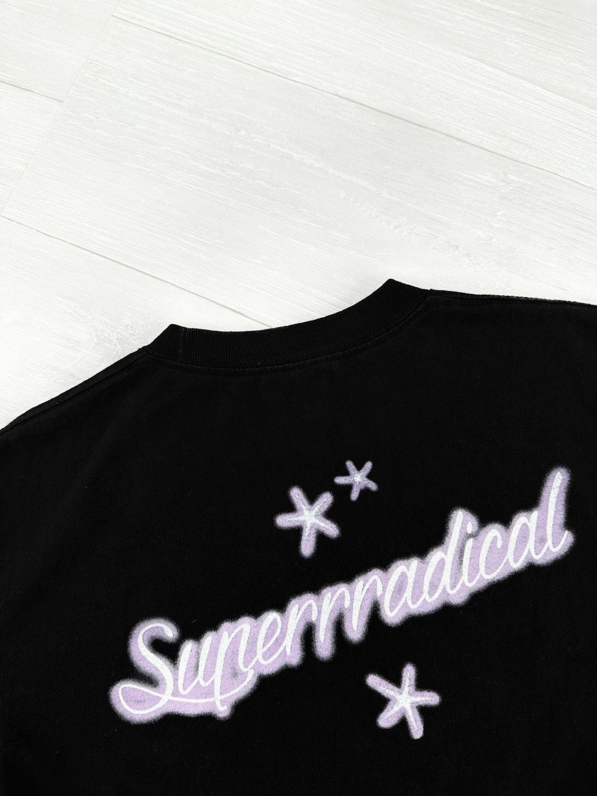 Superrradical Superrradical Black Air Brush Gucci Mane Tee Black Medium Size US M / EU 48-50 / 2 - 4 Thumbnail