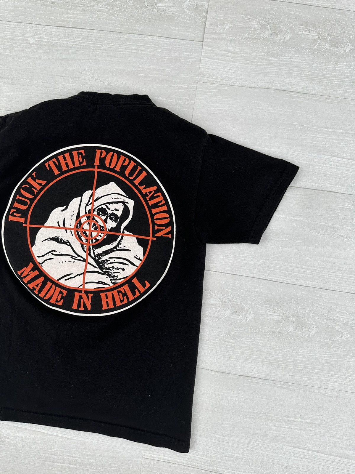 Fuck The Population Fuck The Population Black Made In Hell Reaper Tee Black Size US S / EU 44-46 / 1 - 2 Thumbnail