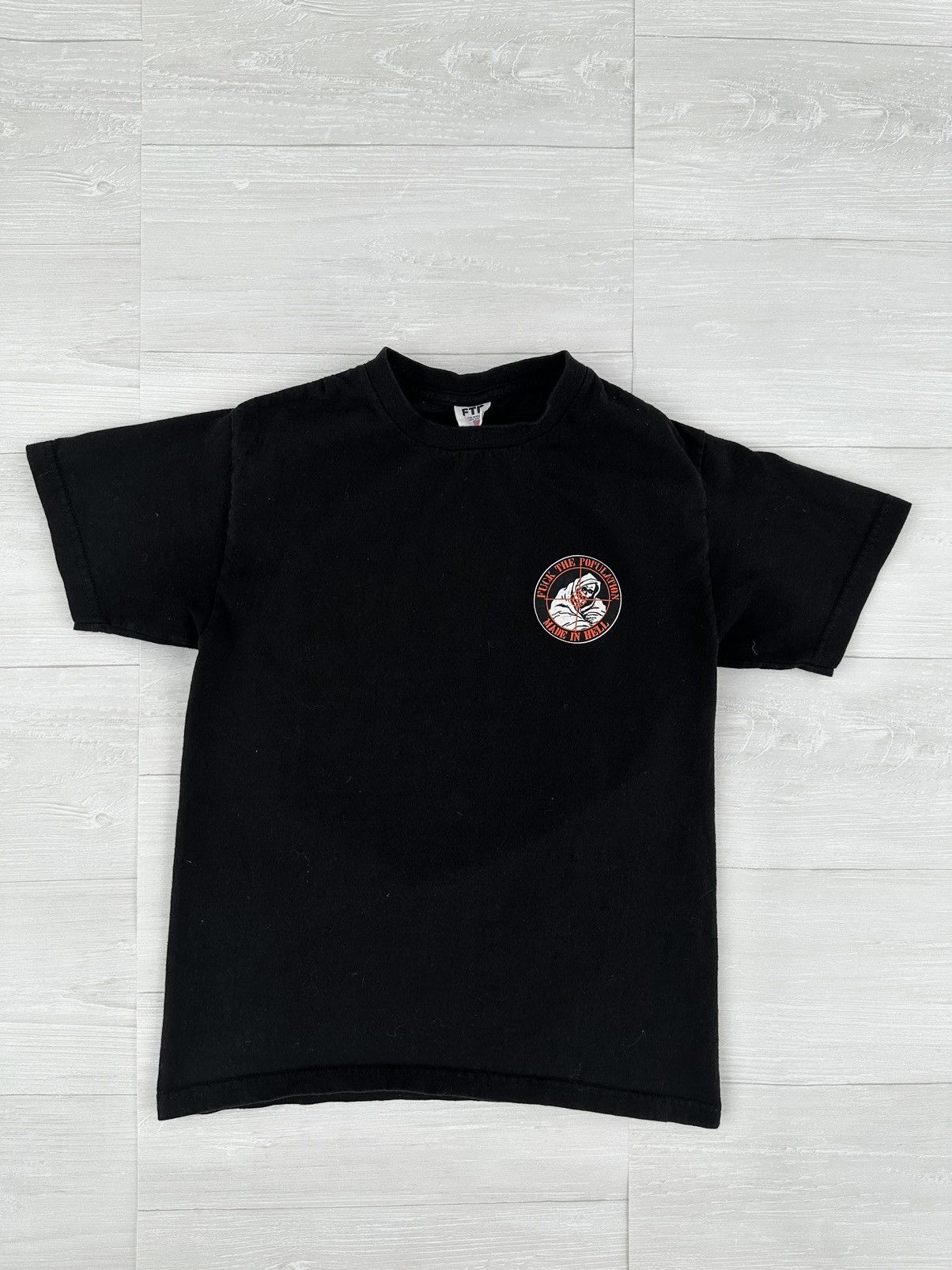 Fuck The Population Fuck The Population Black Made In Hell Reaper Tee Black Size US S / EU 44-46 / 1 - 3 Thumbnail