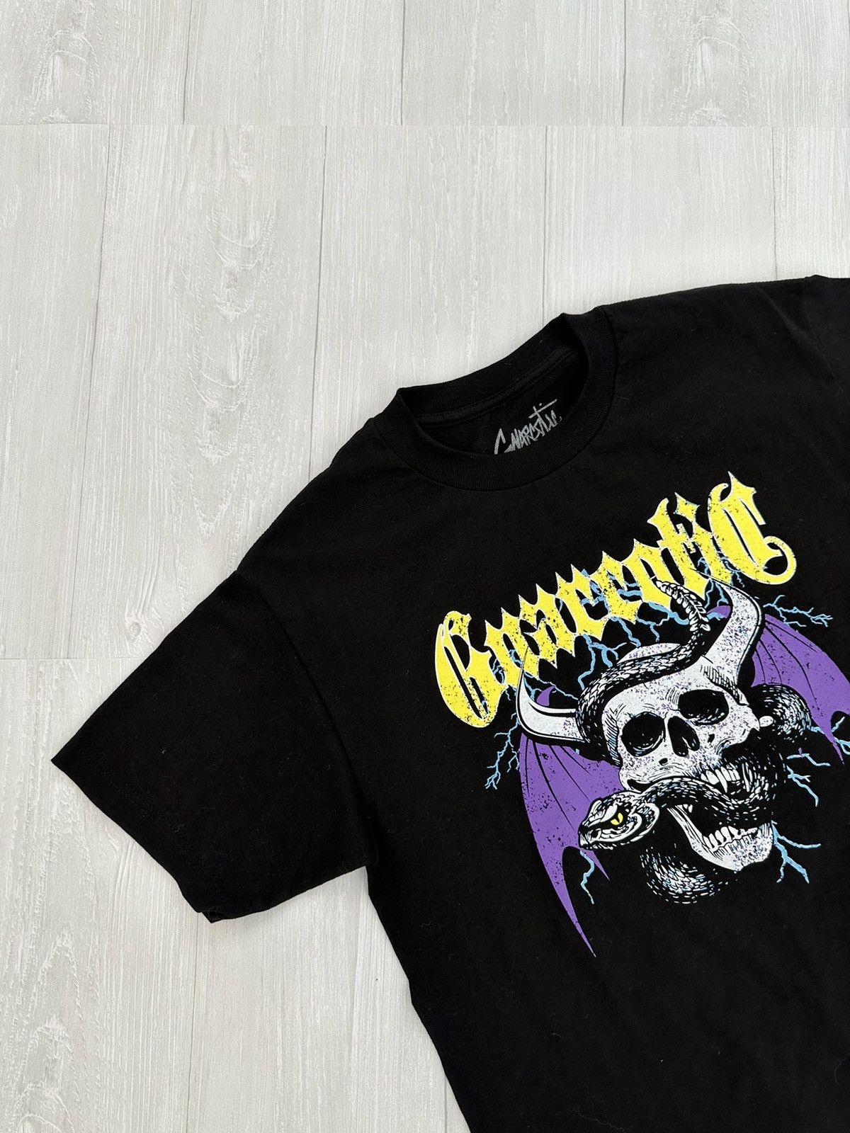 Gnarcotic Gnarcotic Black Skull Tee Sz. Medium Gnar Size US M / EU 48-50 / 2 - 2 Thumbnail