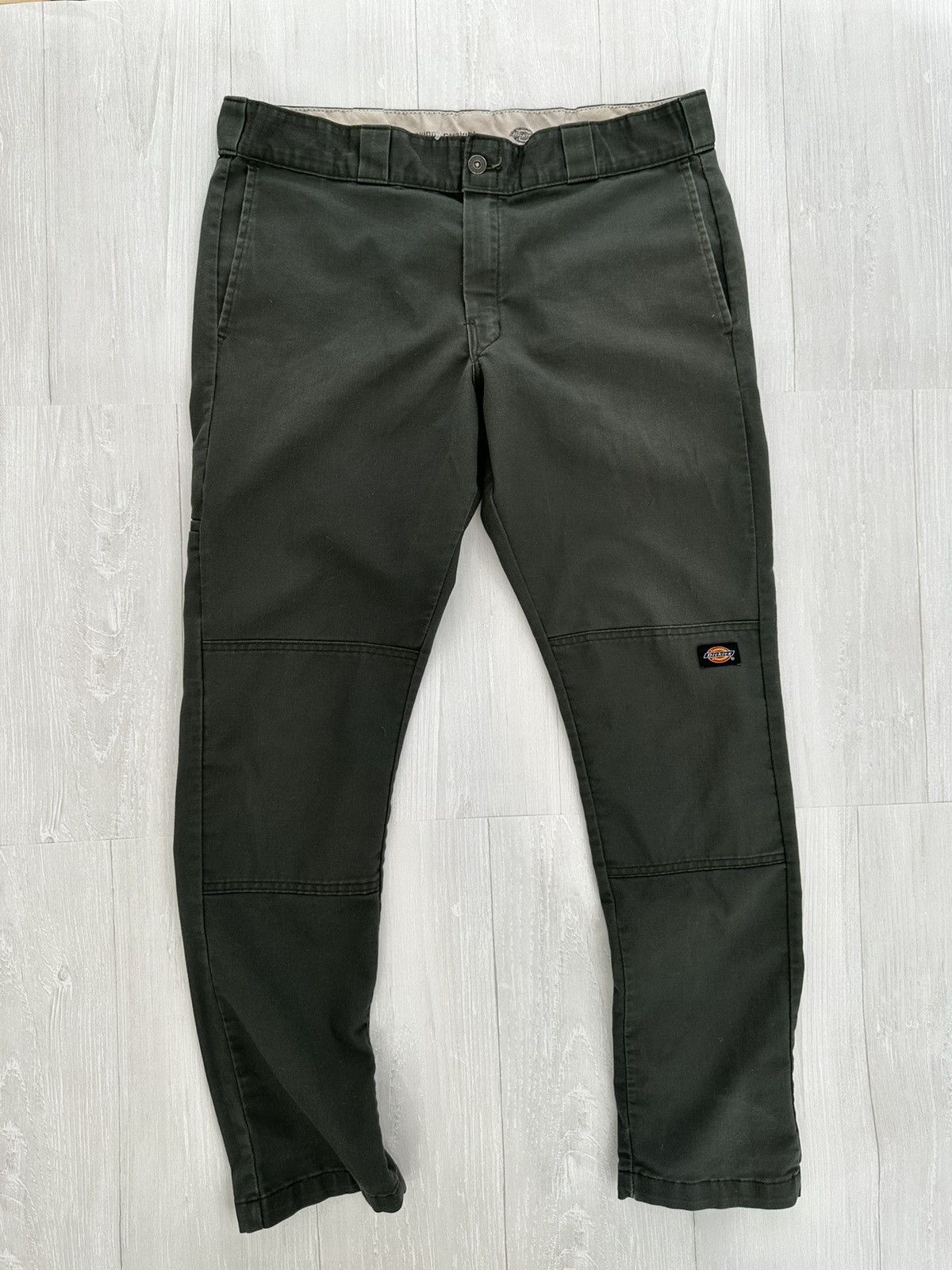 Dickies Dickies Skinny Straight Double Knee Work Pants | Grailed