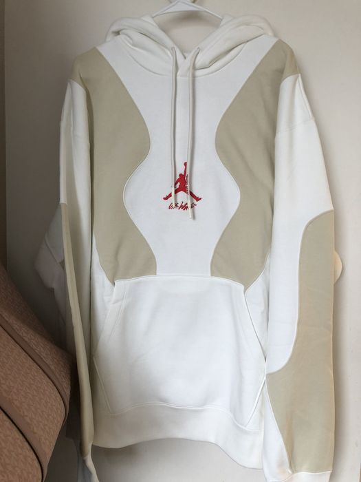 JORDAN x OFF-WHITE white HOODIE SIZE: XL