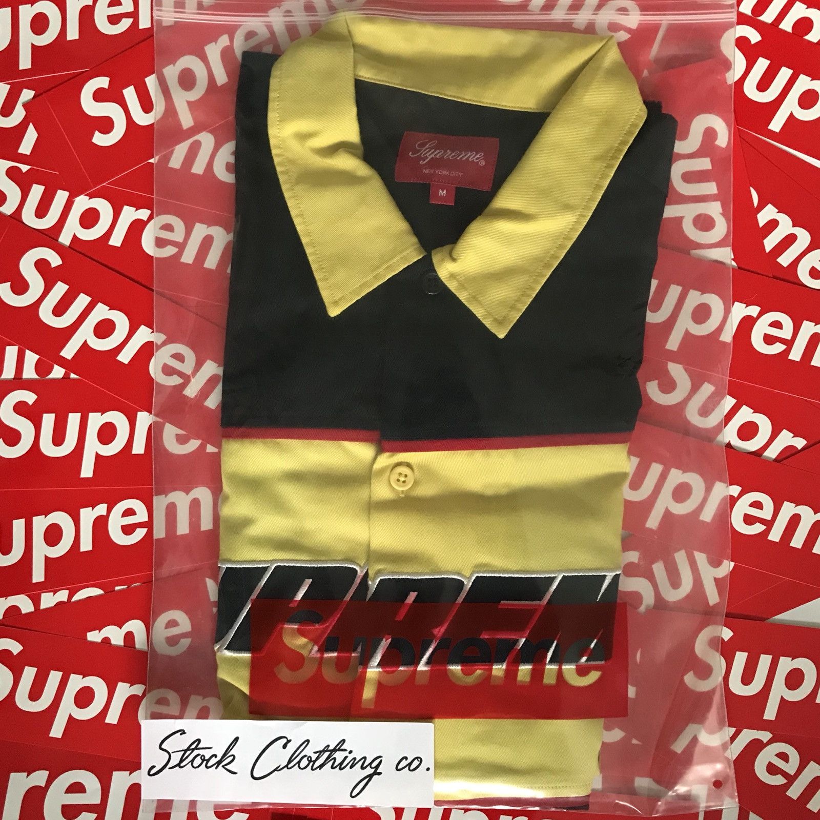 Supreme Color Blocked Work Shirt