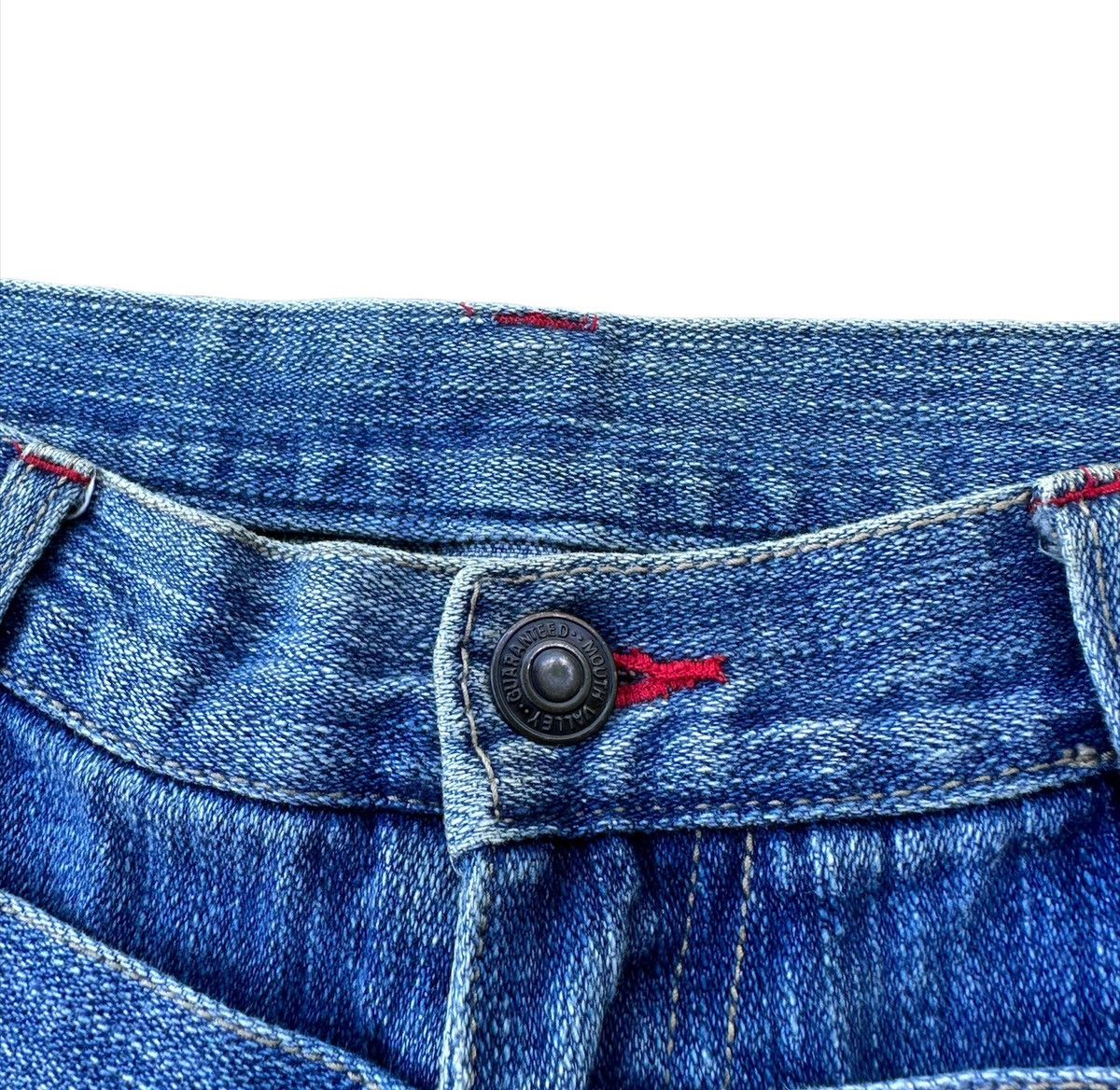Japanese Brand × Vintage double waist jeans Size 28" / US 6 / IT 42 - 2 Thumbnail