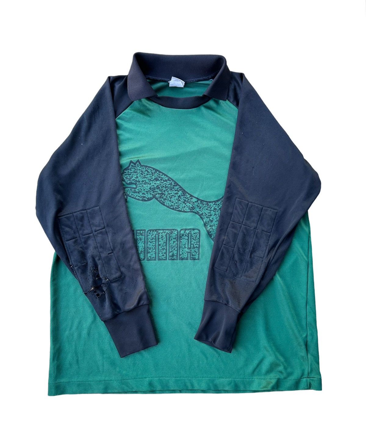 Puma Vintage 90s Puma keepers jersey Size US L / EU 52-54 / 3 - 2 Thumbnail
