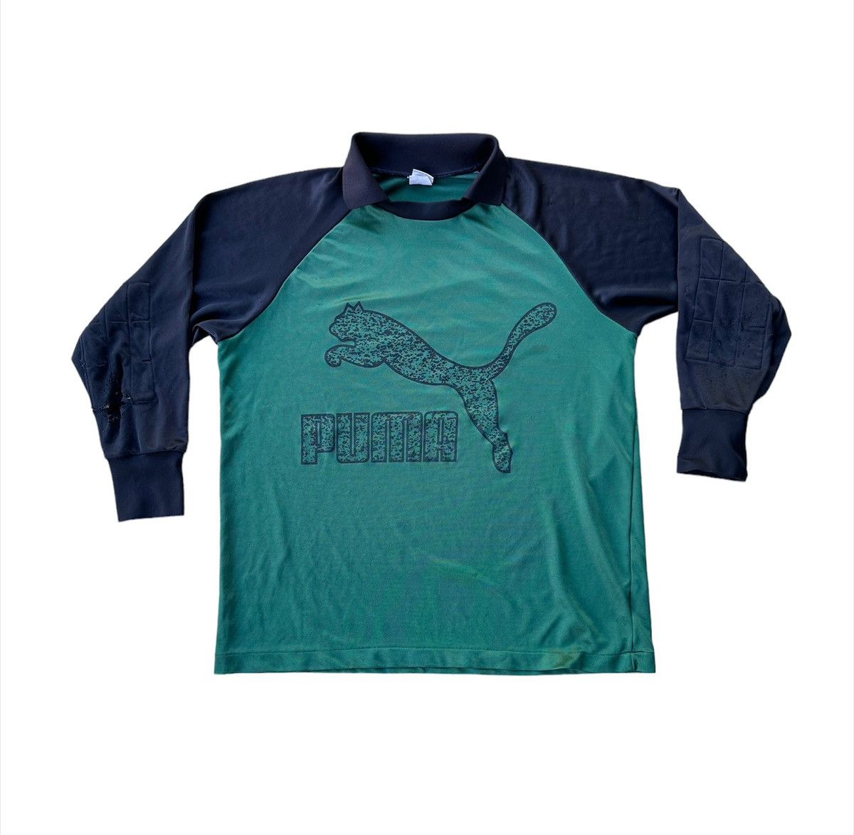 Puma Vintage 90s Puma keepers jersey Size US L / EU 52-54 / 3 - 1 Thumbnail