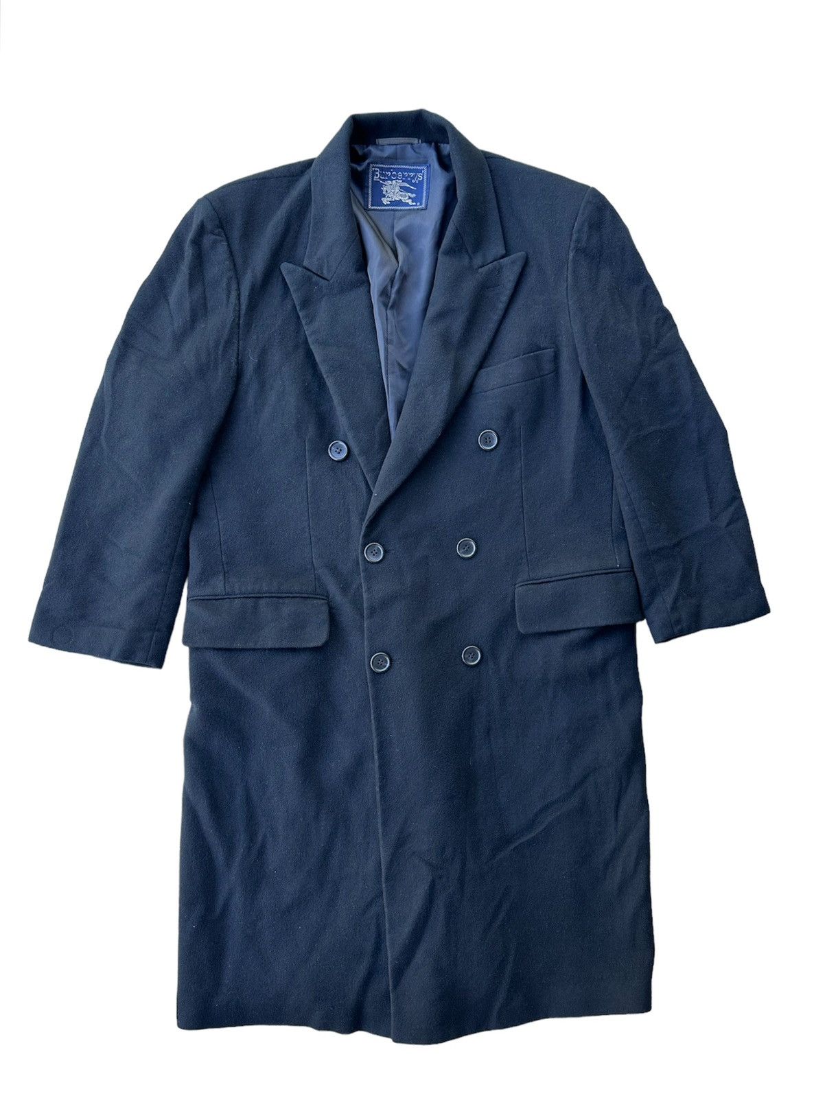 Burberry Burberry archived wool long coat Size US L / EU 52-54 / 3 - 1 Thumbnail