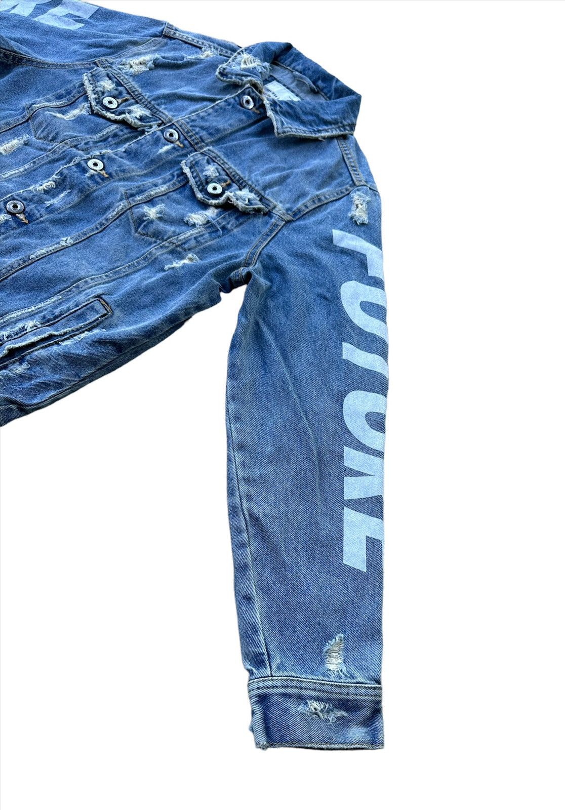 Zara Zara denim jacket Size S / US 4 / IT 40 - 3 Thumbnail