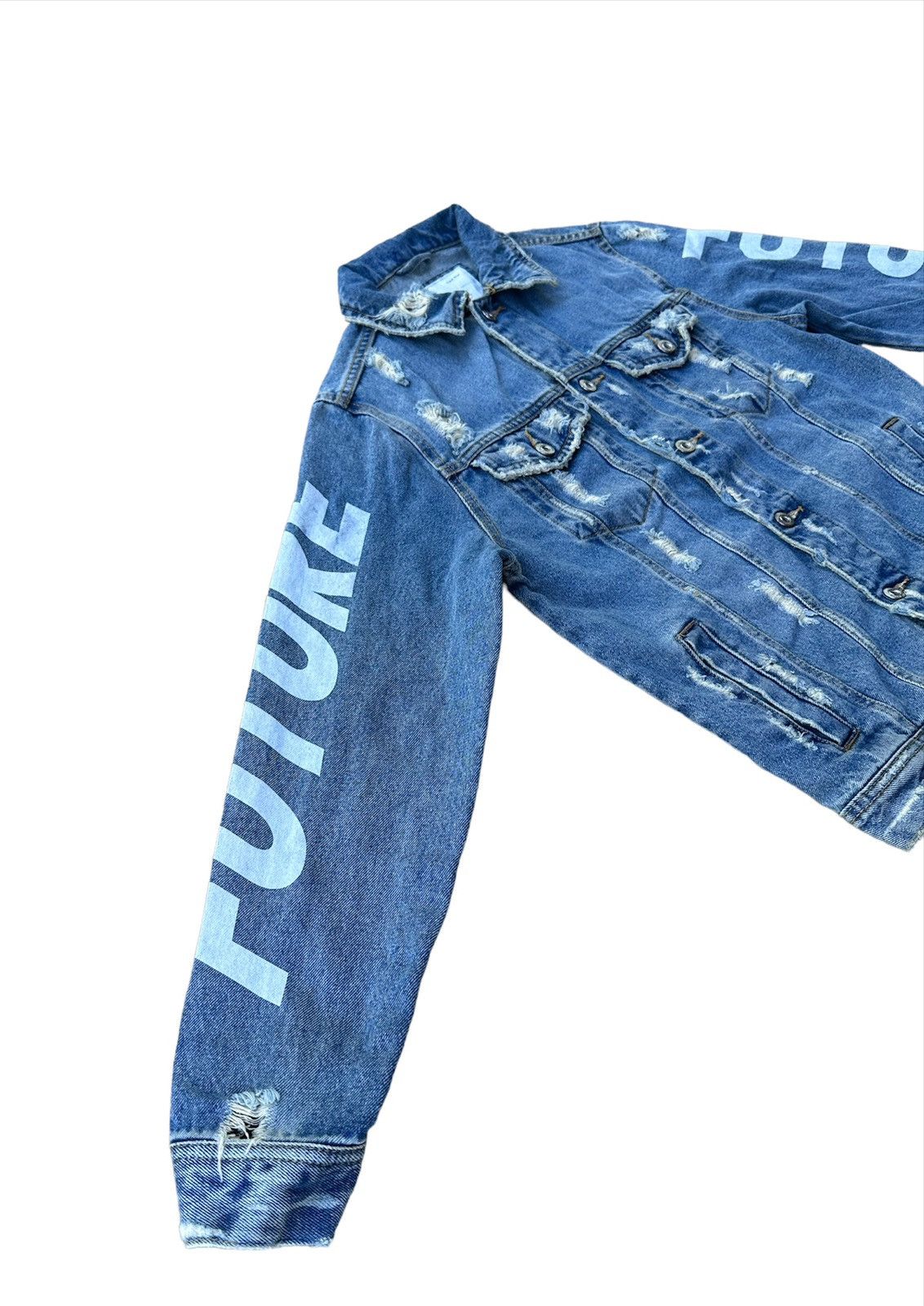 Zara Zara denim jacket Size S / US 4 / IT 40 - 4 Thumbnail