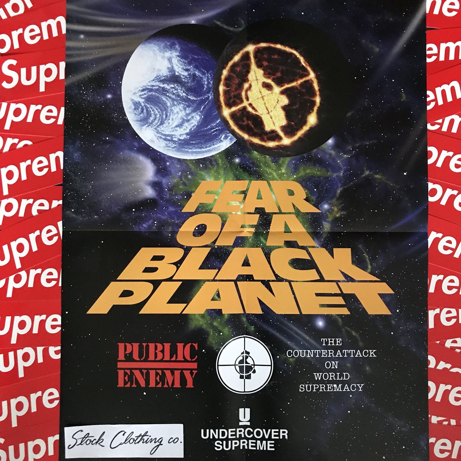 Public Enemy × Supreme × Undercover Supreme X UNDERCOVER X