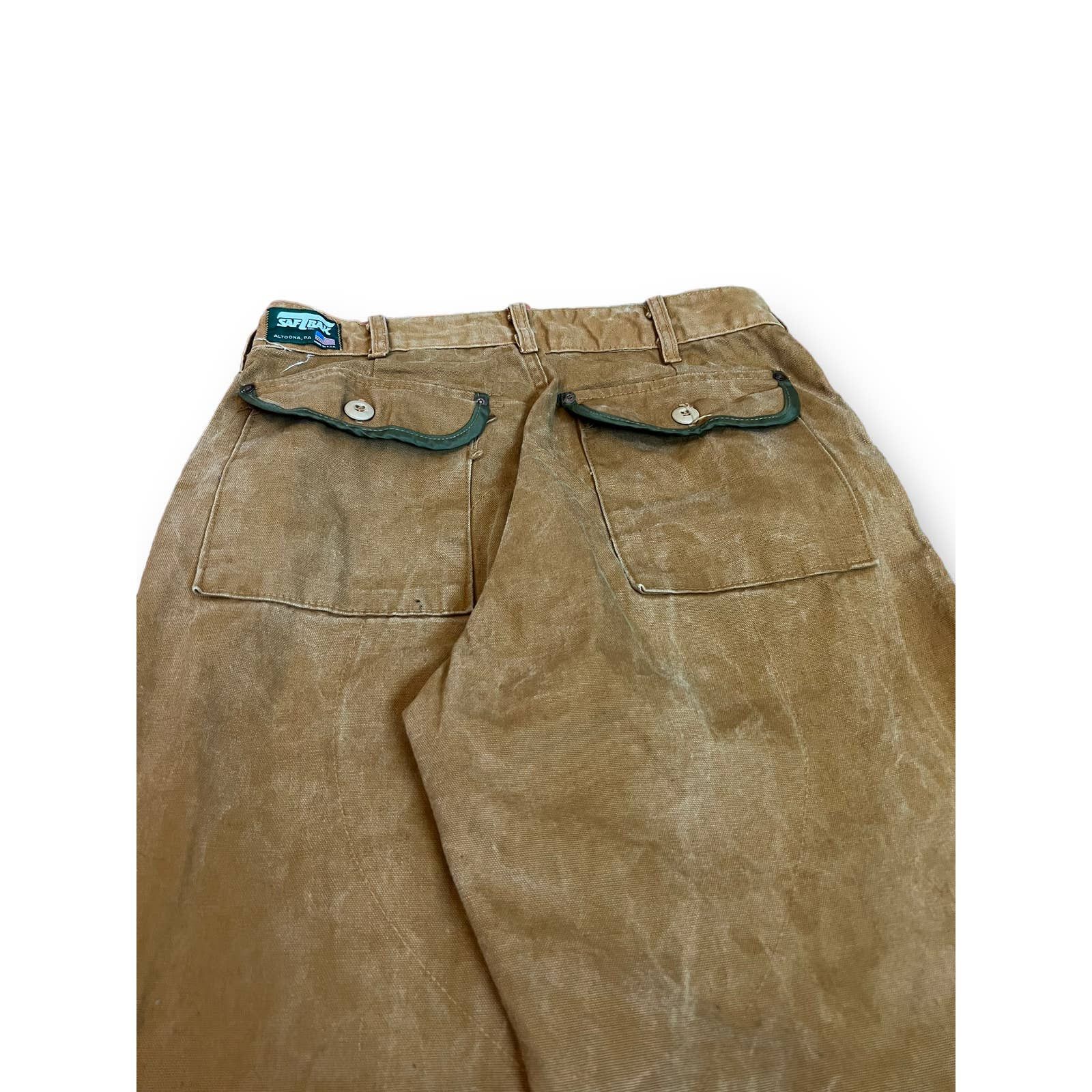SafTbak 90's SafTbak Canvas Hunting Pants Size US 32 / EU 48 - 7 Thumbnail