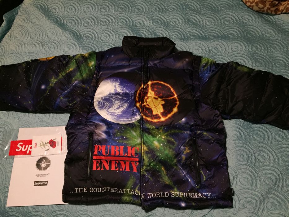 Supreme Supreme®/UNDERCOVER/Public Enemy Puffy Jacket | Grailed