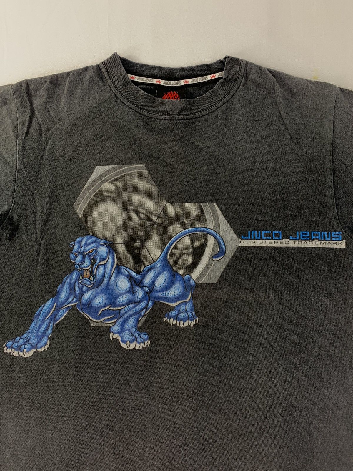 JNCO Very Rare Vintage 90s JNCO Jeans USA Panther Tee Size M / US 6-8 / IT 42-44 - 3 Thumbnail