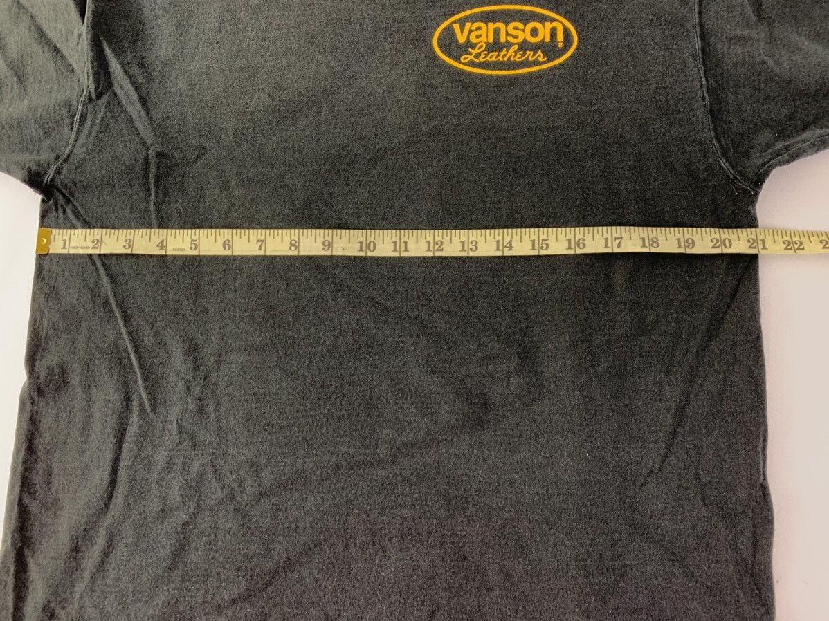 Vanson Leathers Hype Vanson Leather Motorcycle Apparel Big Logo Printed Tee Size US L / EU 52-54 / 3 - 7 Thumbnail