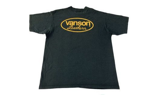 Vanson Leathers Hype Vanson Leather Motorcycle Apparel Big Logo Printed Tee Size US L / EU 52-54 / 3 - 1 Thumbnail