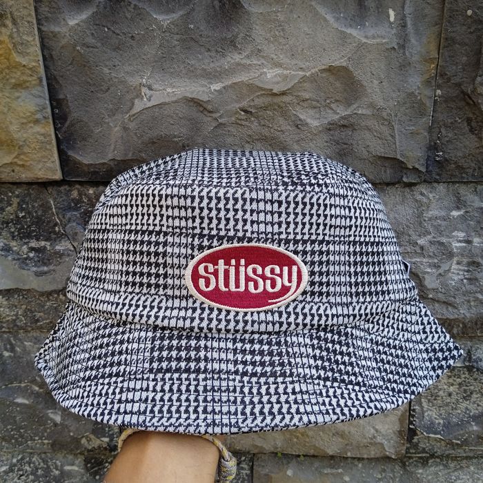 Vintage Stussy Lola Knit Bucket Hat Grailed
