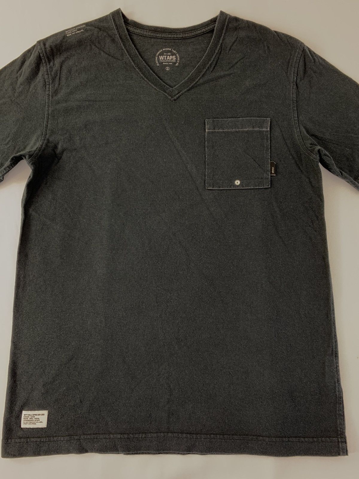 Wtaps WTAPS Better Than Yesterday V Neck Tee Size US M / EU 48-50 / 2 - 3 Thumbnail