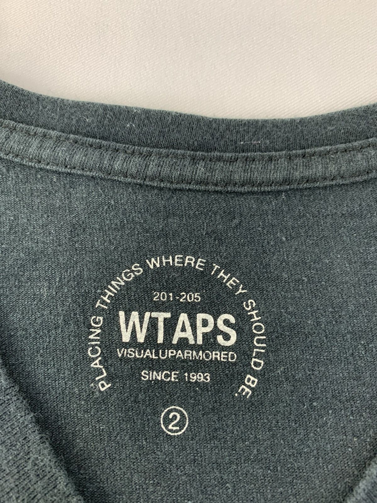 Wtaps WTAPS Better Than Yesterday V Neck Tee Size US M / EU 48-50 / 2 - 7 Thumbnail