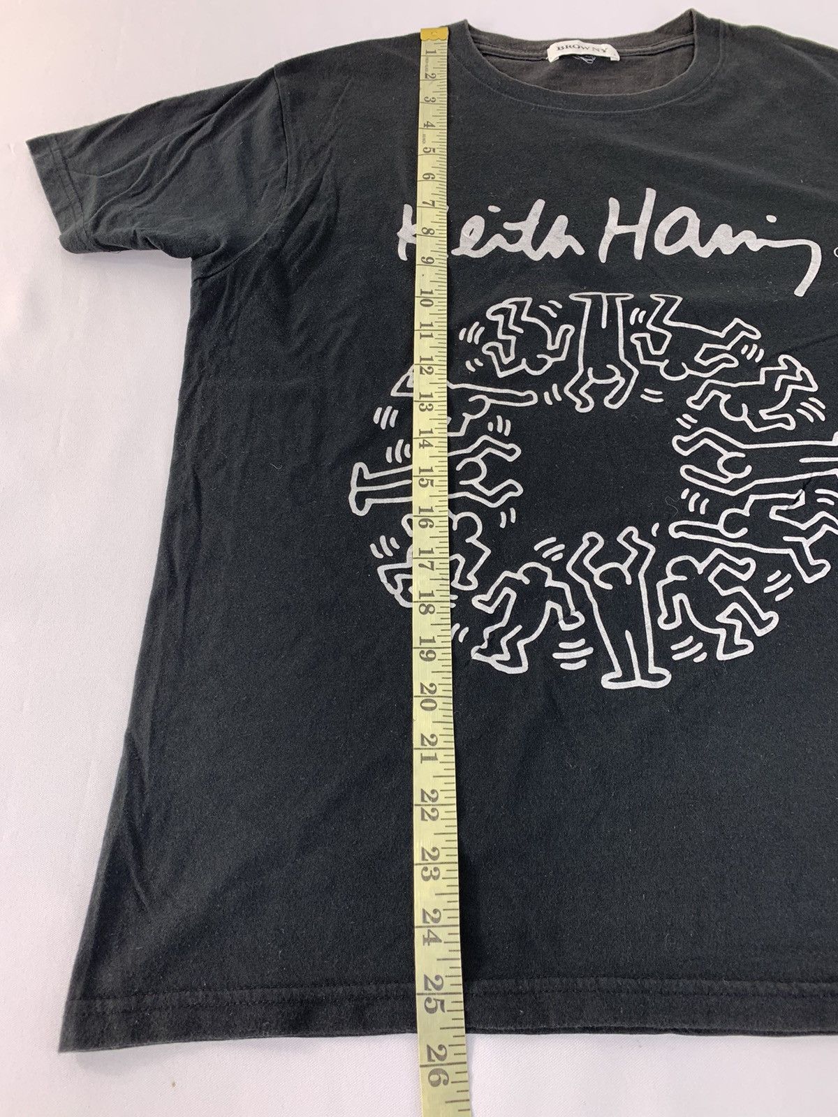 Japanese Brand Hype Japanese Brand Keith Haring Dance Boy Big Screen Tee Size US L / EU 52-54 / 3 - 10 Thumbnail