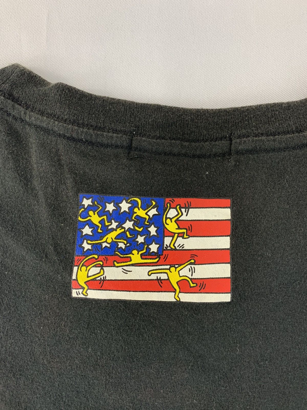 Japanese Brand Hype Japanese Brand Keith Haring Dance Boy Big Screen Tee Size US L / EU 52-54 / 3 - 5 Thumbnail