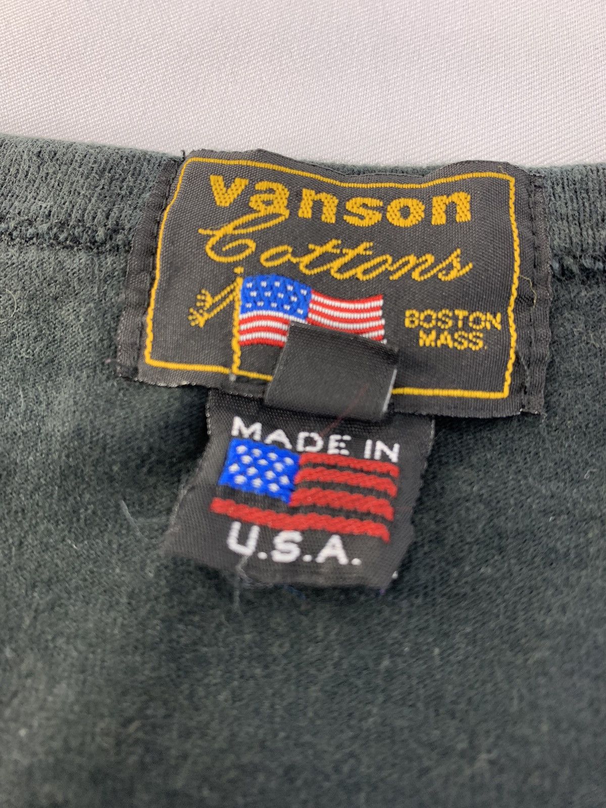 Vanson Leathers × Vintage Hype Vanson Leather Monster Cuck Freedom Trail Big Screen Size US M / EU 48-50 / 2 - 7 Thumbnail
