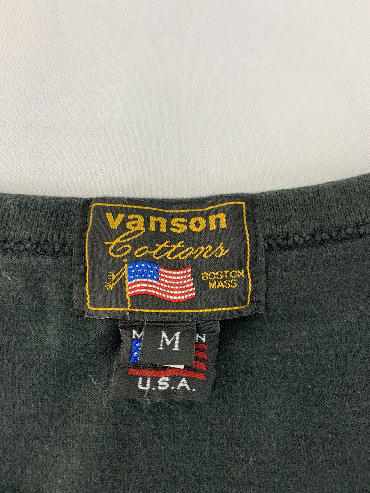 Vanson Leathers × Vintage Hype Vanson Leather Monster Cuck Freedom Trail Big Screen Size US M / EU 48-50 / 2 - 6 Thumbnail