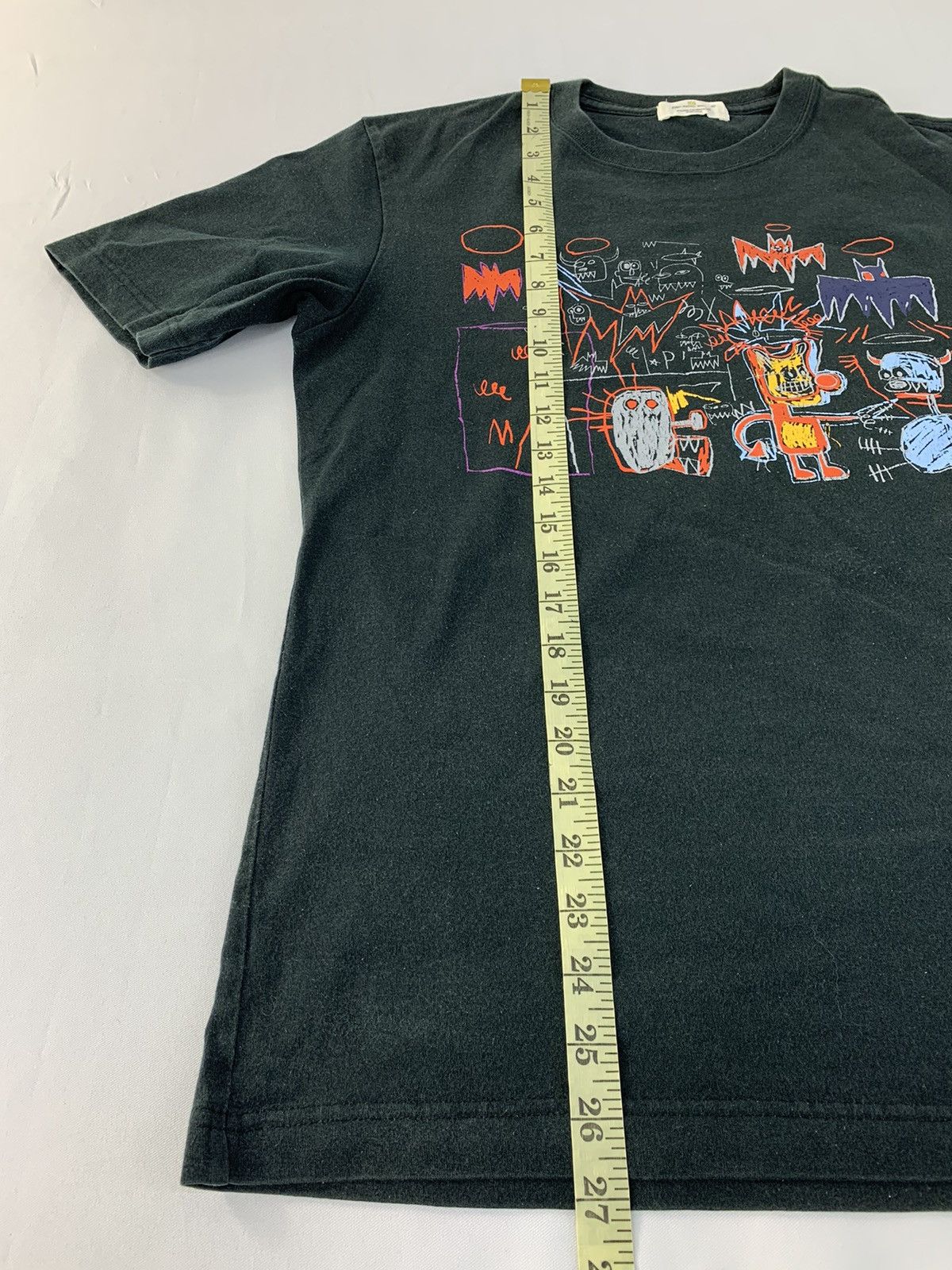 Jean-Michel Basquiat Vintage Jean Michel Basquiat Sketch Drawing Monster Hype Tee Size US M / EU 48-50 / 2 - 11 Thumbnail